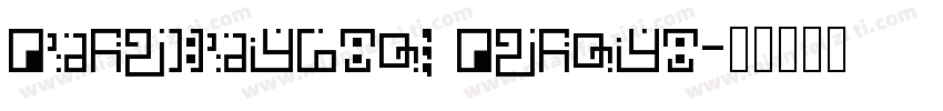 MadokaRunes Modern字体转换